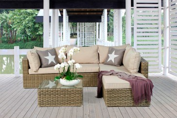 Rattan Gartenmöbel Broadway Lounge