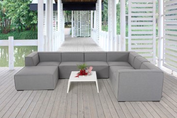 Bormeo Outdoor Sofa wetterfest - Allwetter Sofa