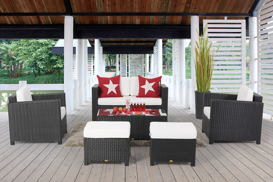 Rattan Lounge Luxury Deluxe