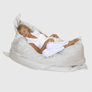 Beige Loungepillow - Sitzsack 140cm x 180cm