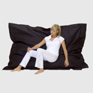 Schwarz Loungepillow - Sitzsack 140cm x 140cm