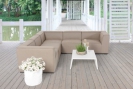 Selma Allwetter Sofa - Outdoor Sofa sandbraun